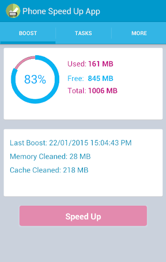 Phone Speed Up App