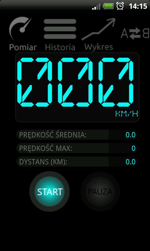 Android application Speedometer PRO Plus screenshort