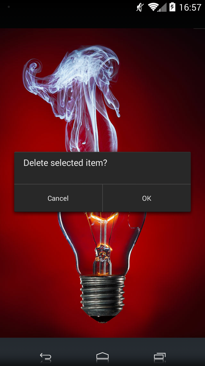 Discreet Delete Screen 3