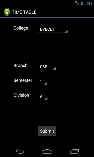 TimeTable