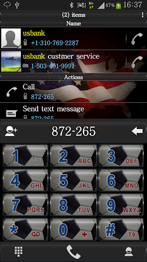 RocketDial Theme Soccer USA