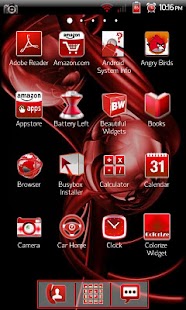 Free ADW theme StyGian Red APK
