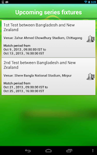 Cricket live score App - screenshot thumbnail