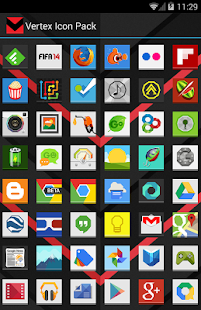 How to download Vertex Icon Pack Free patch 1.0 apk for pc