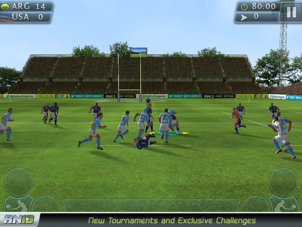 Nações de Rugby 13 - Screenshot
