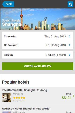 China Hotel booking 80 off