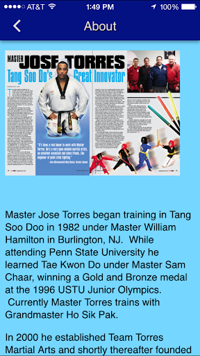 【免費健康App】Team Torres Martial Arts-APP點子