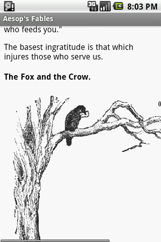 Aesops Fables Screen 2