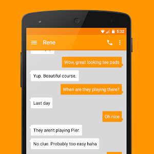 EvolveSMS - Simple Orange.apk 1.1.4