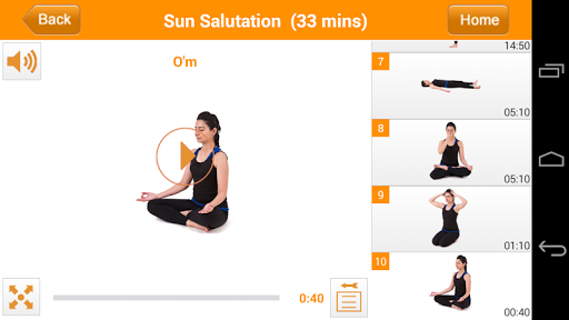 【免費健康App】Therapy Yoga (Sun Salutation)-APP點子