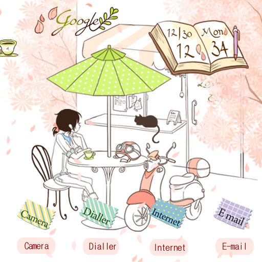 CUKI Theme Tea under Tree LOGO-APP點子