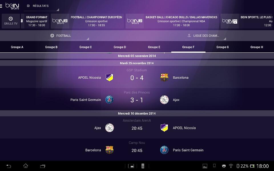 beIN SPORTS - Android Apps on Google Play