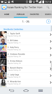 How to download Asian Ranking for Twitter lastet apk for android