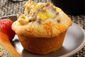 Breakfast Biscuit Cups