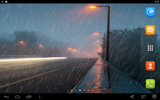 【免費個人化App】Rainfall Live Wallpaper-APP點子