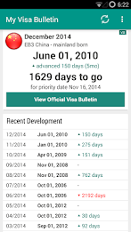 My Visa Bulletin poster 1