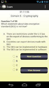 CISSP Evaluator Domain 5 Screenshots 4
