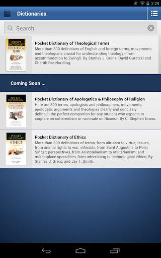 IVP Pocket Reference App