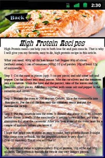 Download High Protein Recipes APK for Android