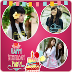 Cover Image of Download Happy Birthday Frame 1.4.6 APK