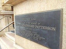 Patterson Hall Plaque