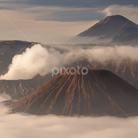 Mt Bromo by Tim Pryce - Landscapes Mountains & Hills