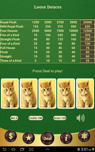 【免費紙牌App】Loose Deuces Poker-APP點子