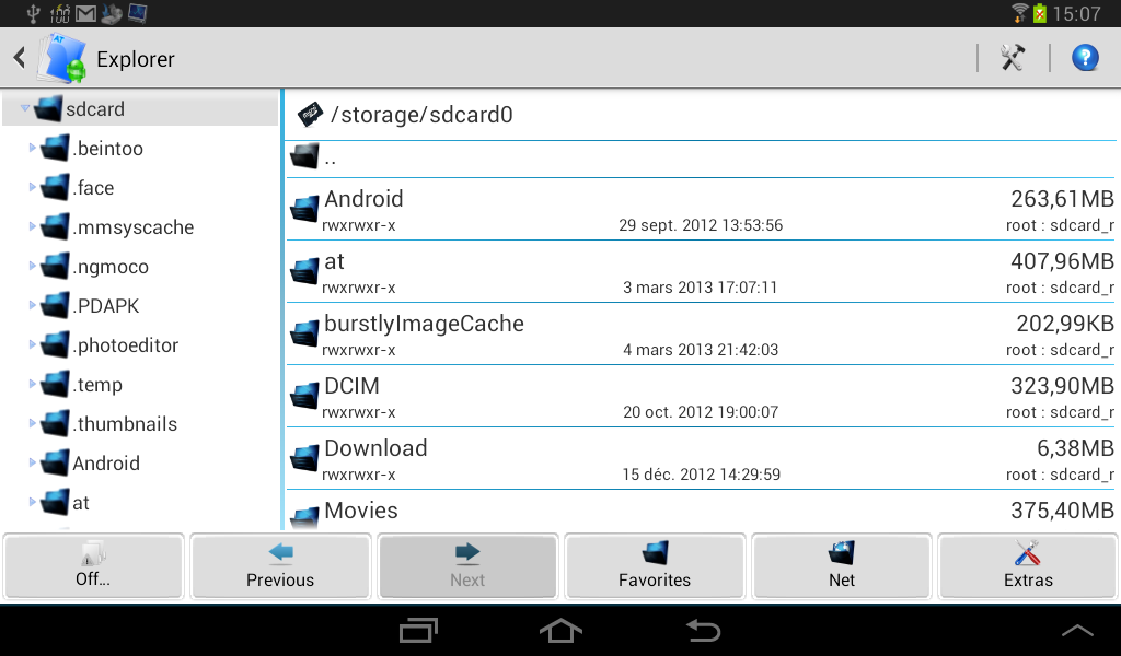 Android Tuner - screenshot