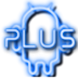 Plus Neon Blue GO Launcher EX