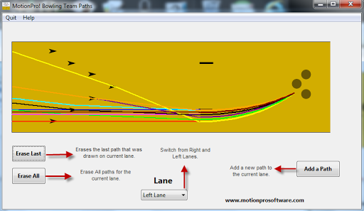 Bowling Team Path MotionPro