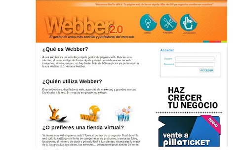 Lastest Webber 3.0 Tu Generador de Web APK