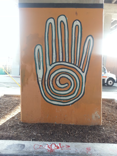 Tribal Hand Mural