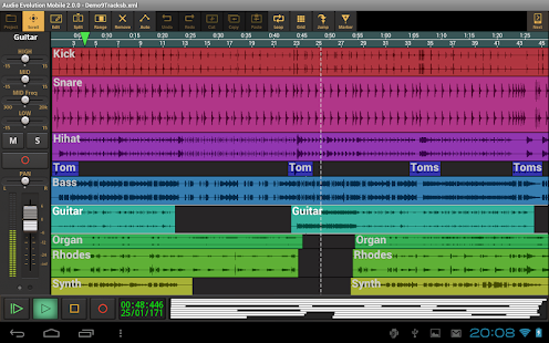 Audio Evolution Mobile DAW - screenshot thumbnail