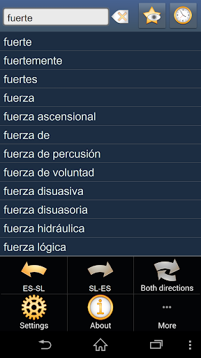 Spanish Slovenian dictionary