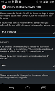 Free Volume Button Recorder PRO APK for Android