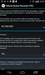 Volume Button Recorder PRO poster 2