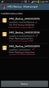 IMEI Backup ★Samsung★ - screenshot thumbnail