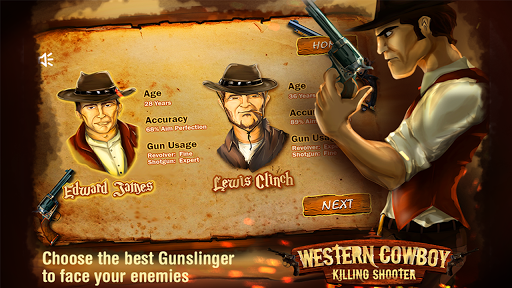 Western Cowboy Killing Shooter