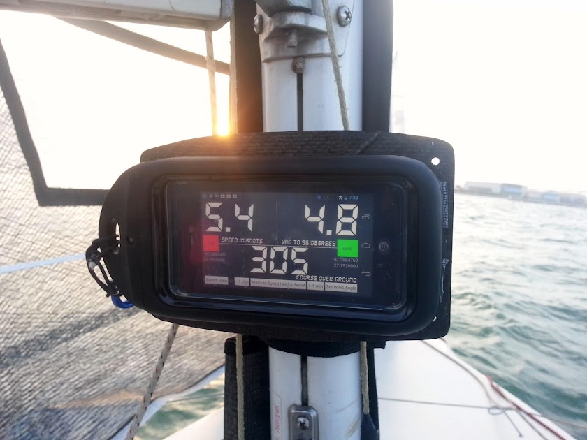 SailBot Sailing Instrument Screen 3
