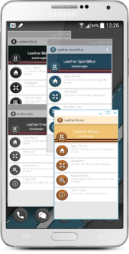 免費下載個人化APP|Leather SportBlue Theme app開箱文|APP開箱王