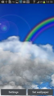 download Rolling Clouds live wallpaper free