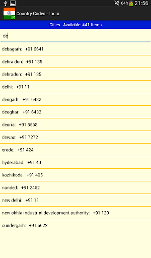 【免費旅遊App】Country Codes - India-APP點子