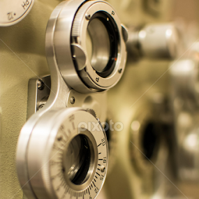 Eye Exam Equipment by E.g. Orren - Artistic Objects Healthcare Objects