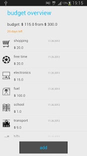 Budget Management - screenshot thumbnail