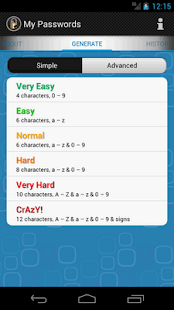 Download My Passwords Generator ADFREE APK for Android