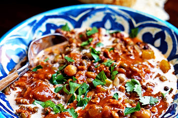 Moroccan Harira (Lentil Soup)