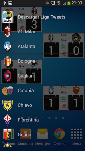 Widget Serie A PRO 2013 14