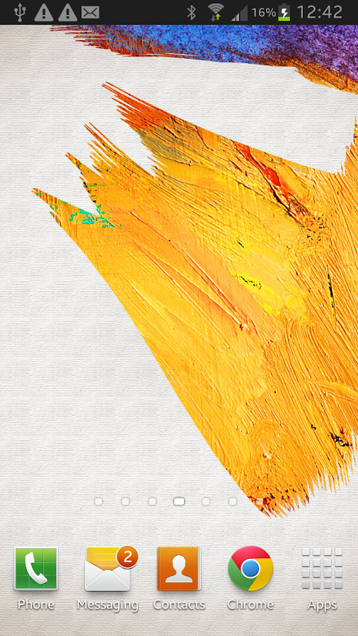Galaxy Note 3 Live Wallpaper - screenshot