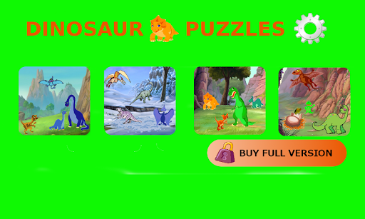 Toddler Dinosaur Puzzles