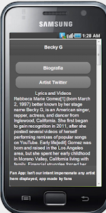 Becky G lyrics Screenshots 8